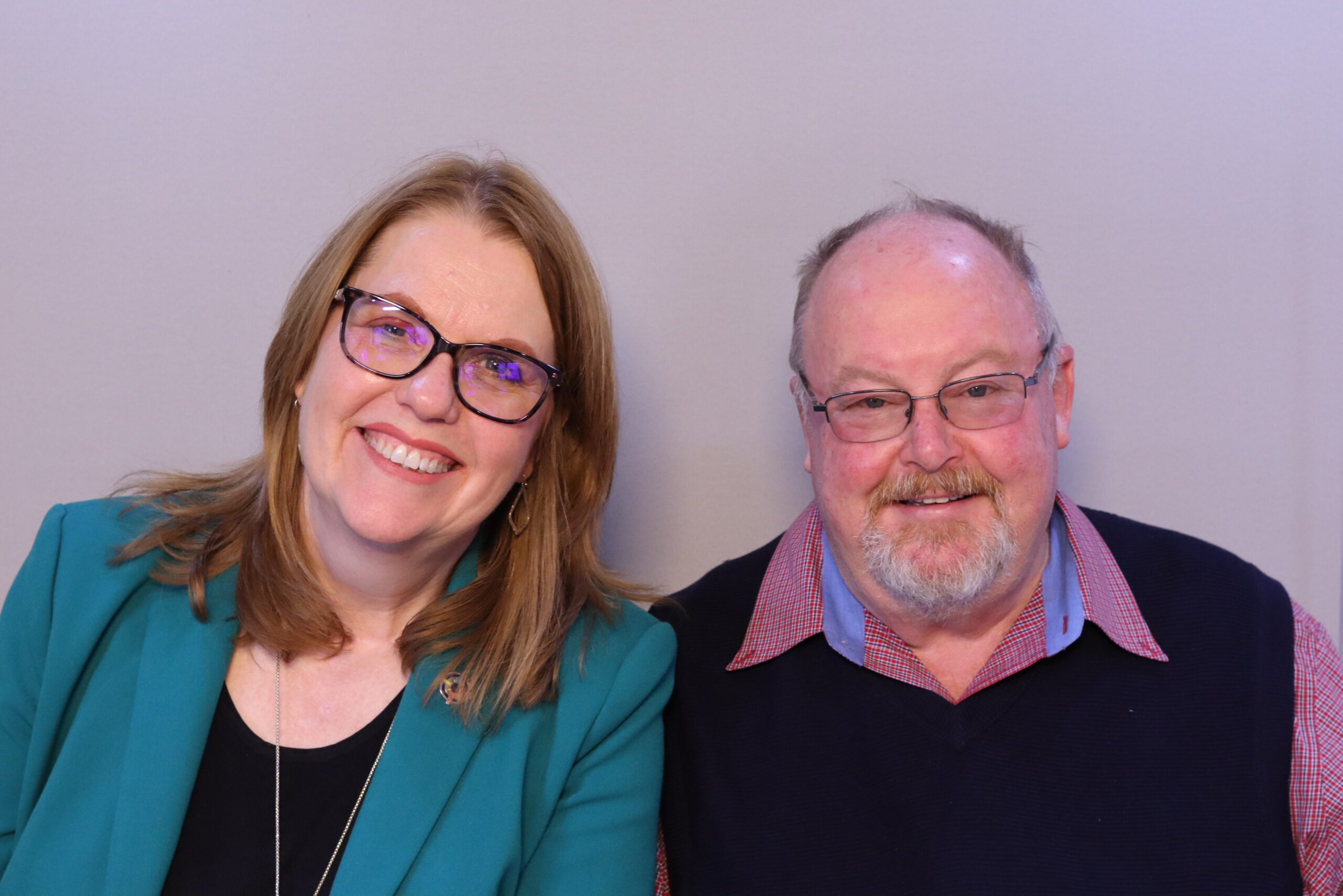 Melissa Thompson and Bill Roark