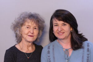 Claire Aiello and Peggy Dobbs