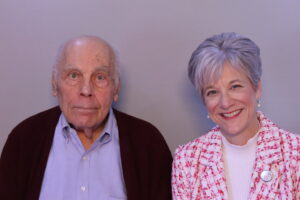 Leah Vallely and George Marchelos